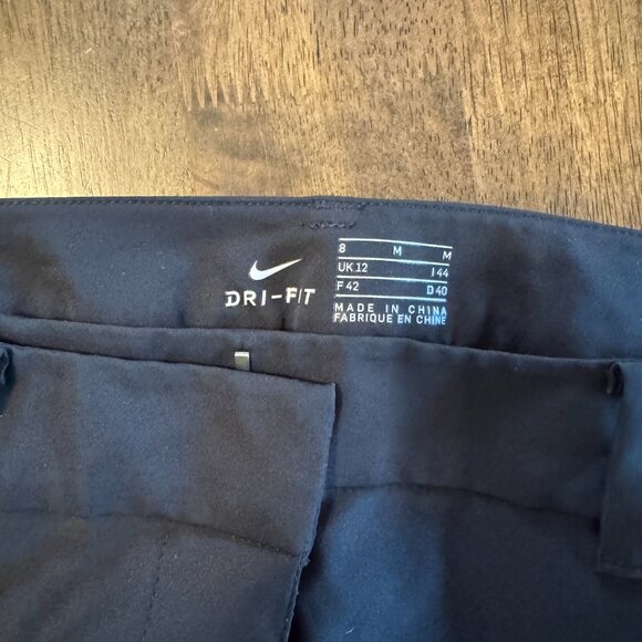 Women’s Nike Dri-Fit Golf Pants - Black - Picture 2 of 3
